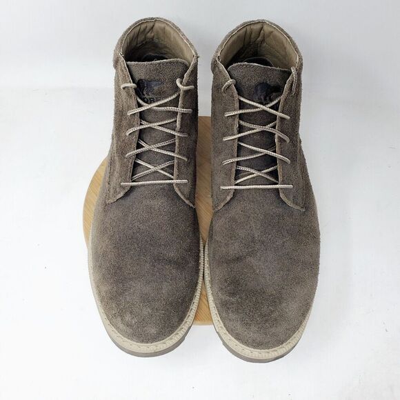 Sorel Madson II Boots Mens 11 Brown Suede Waterproof Lace Up Chukka Ankle Shoes - Picture 6 of 16
